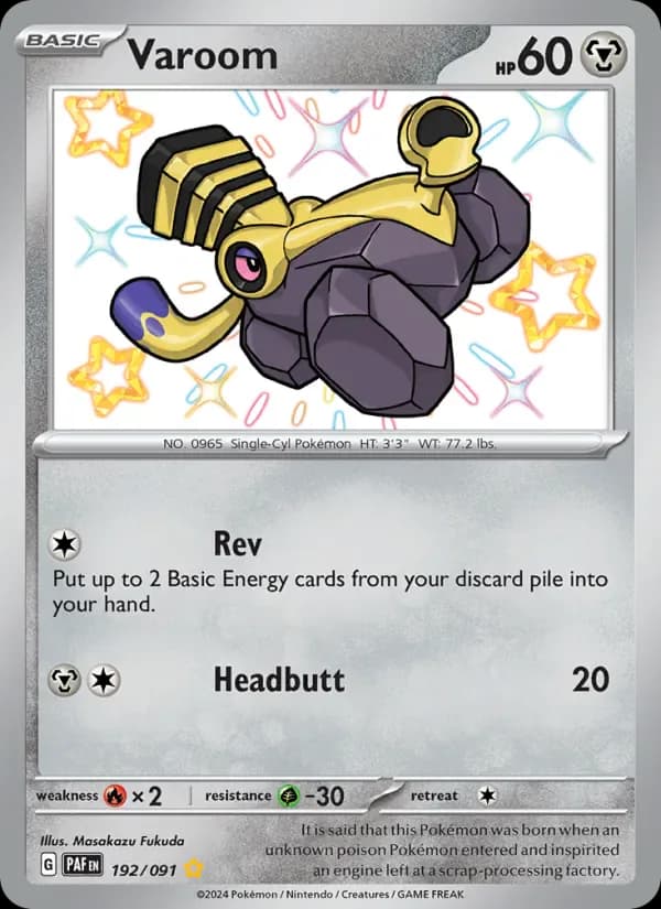 Varoom 192/91 from Paldean Fates