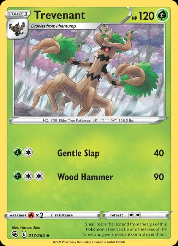 Trevenant 17/264 from Fusion Strike