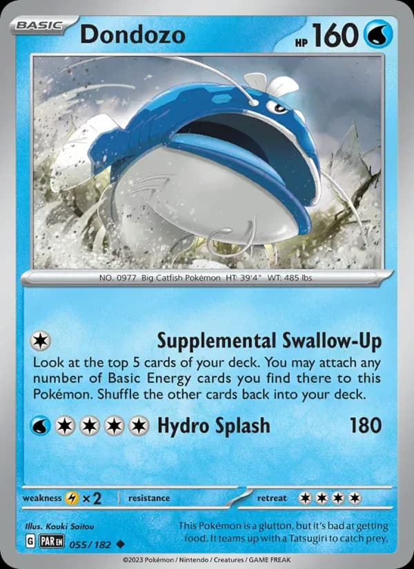 Dondozo 055/182 from Paradox Rift