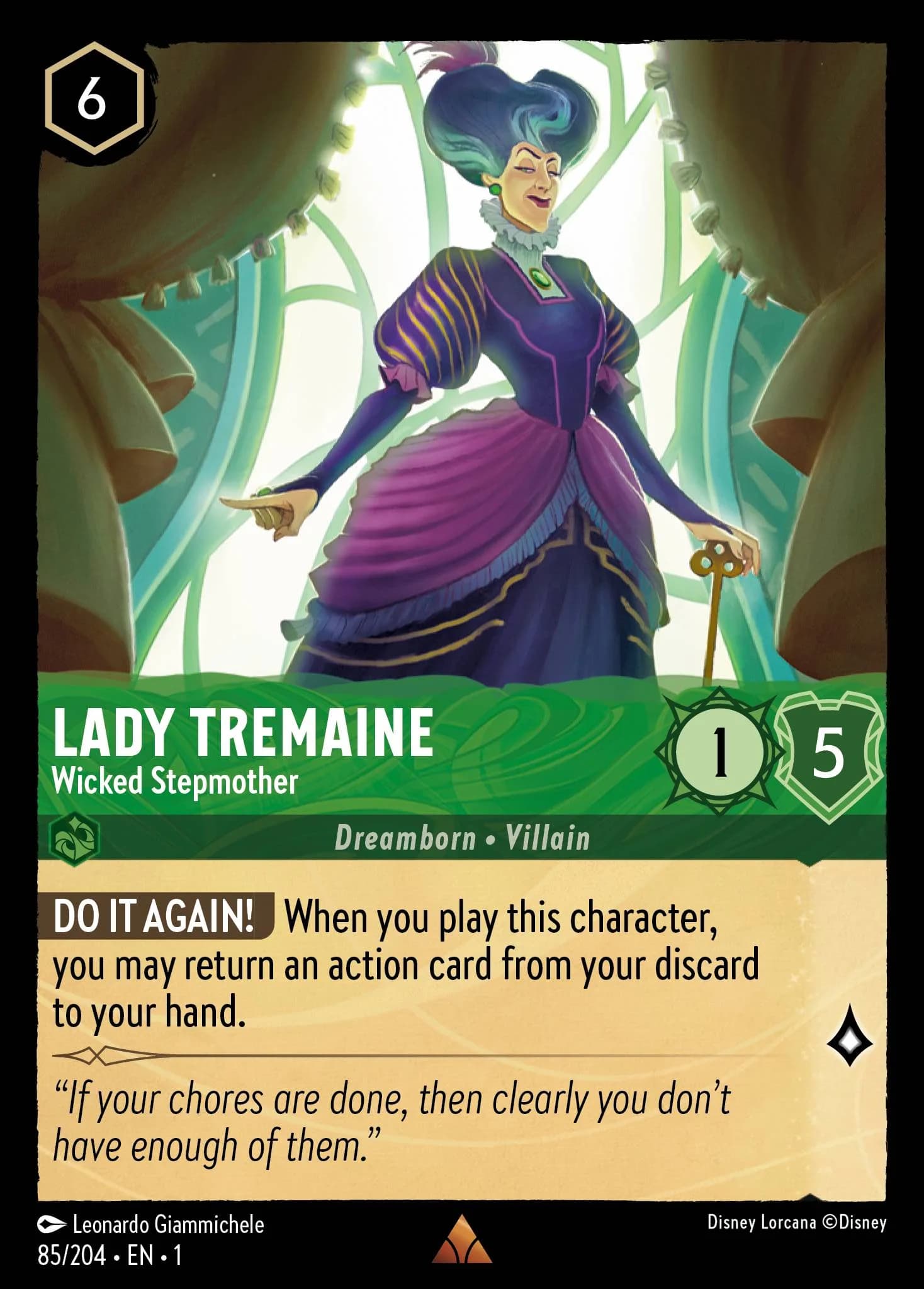 Lady Tremaine - Wicked Stepmother 85/204 from The First Chapter