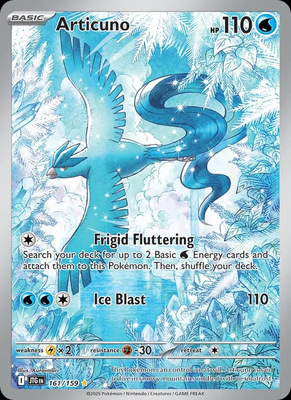 Articuno 161/159 from Journey Together