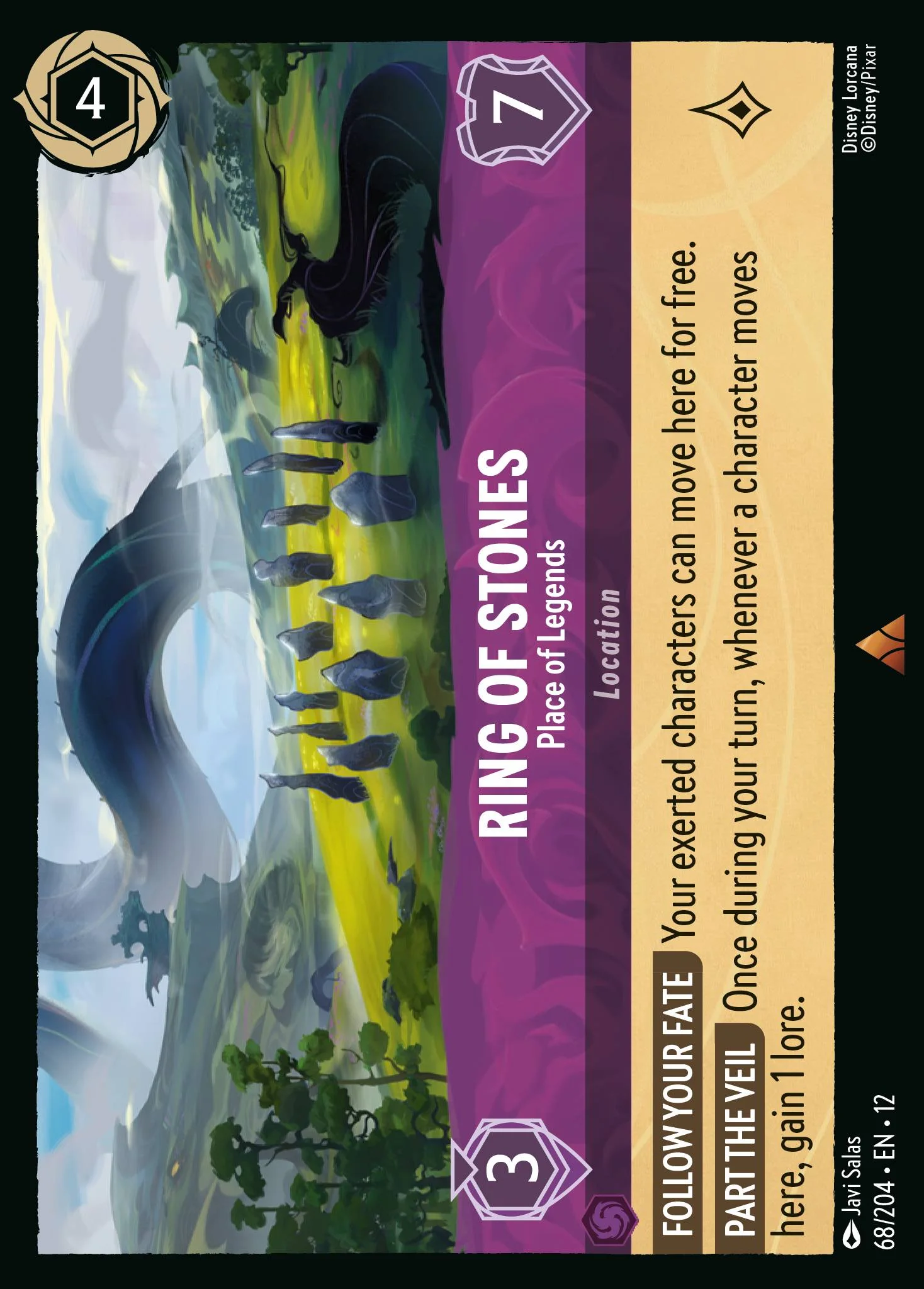 Ring of Stones - Place of Legends 68/204 from Wilds Unknown