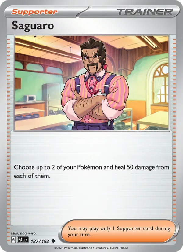 Saguaro 187/193 from Paldea Evolved