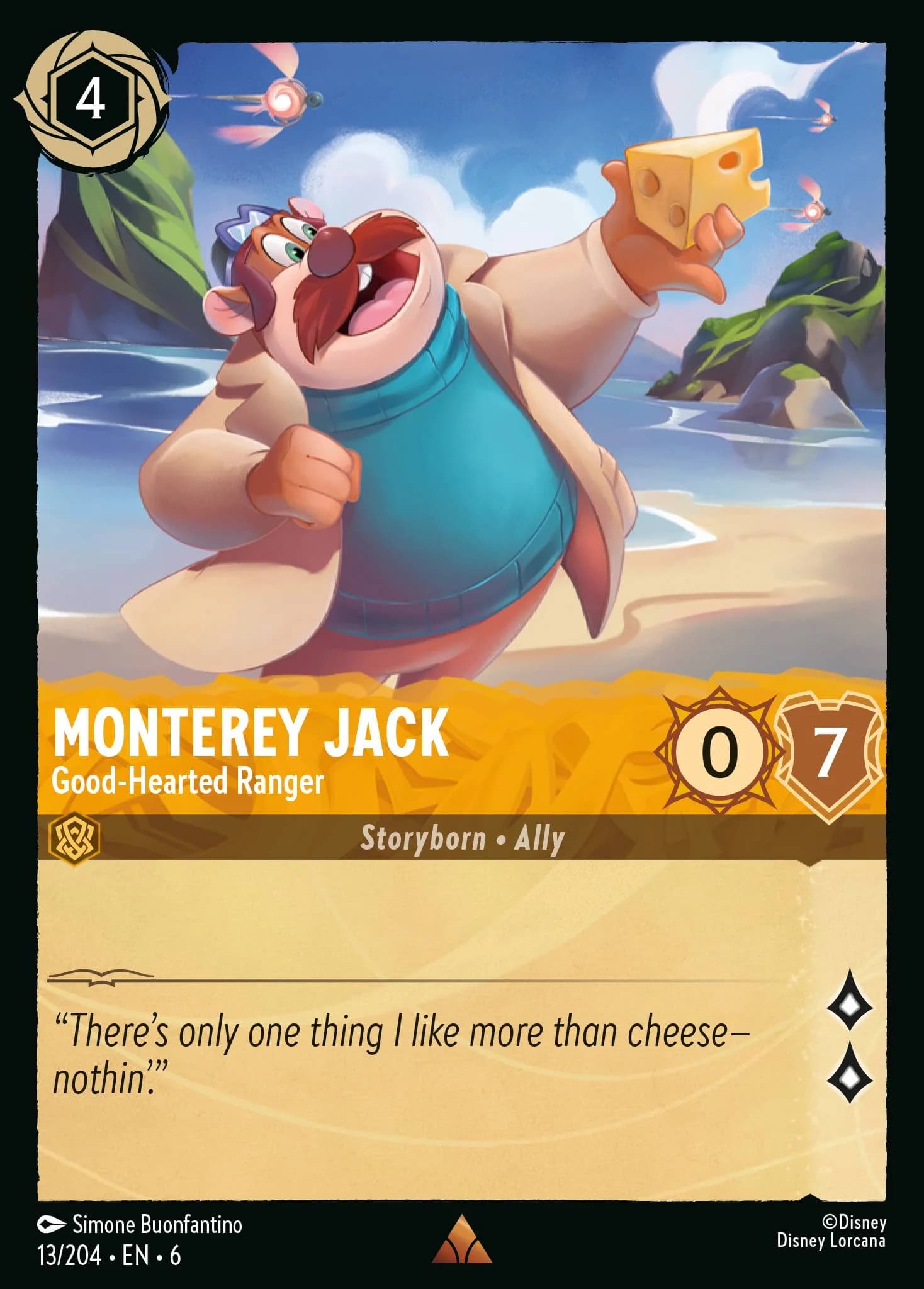 Monterey Jack - Good-Hearted Ranger 13/204 from Azurite Sea