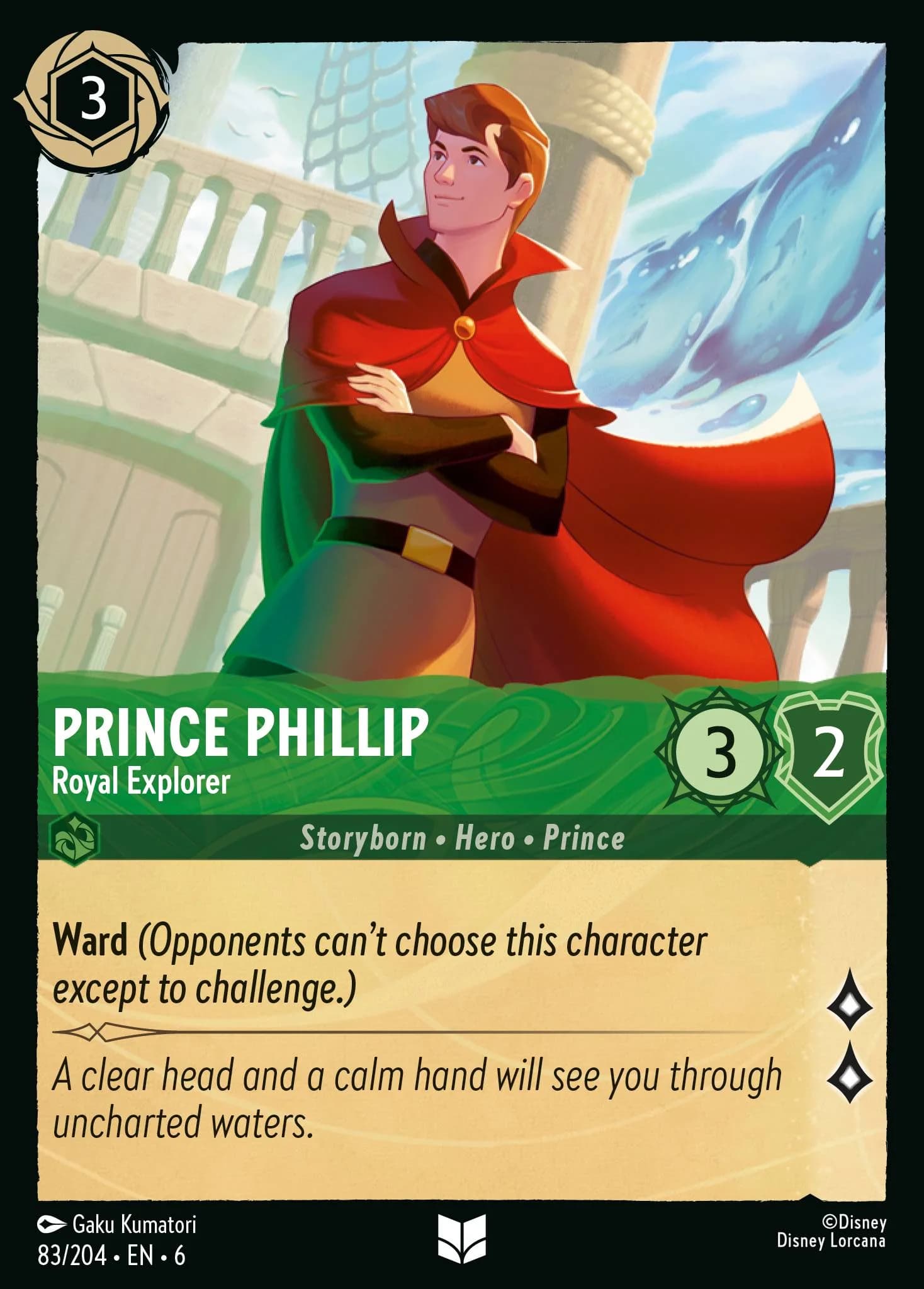 Prince Phillip - Royal Explorer 83/204 from Azurite Sea