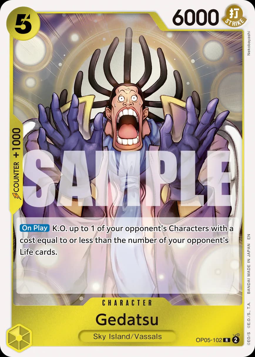 Gedatsu OP05-102 Official alternate printing r1