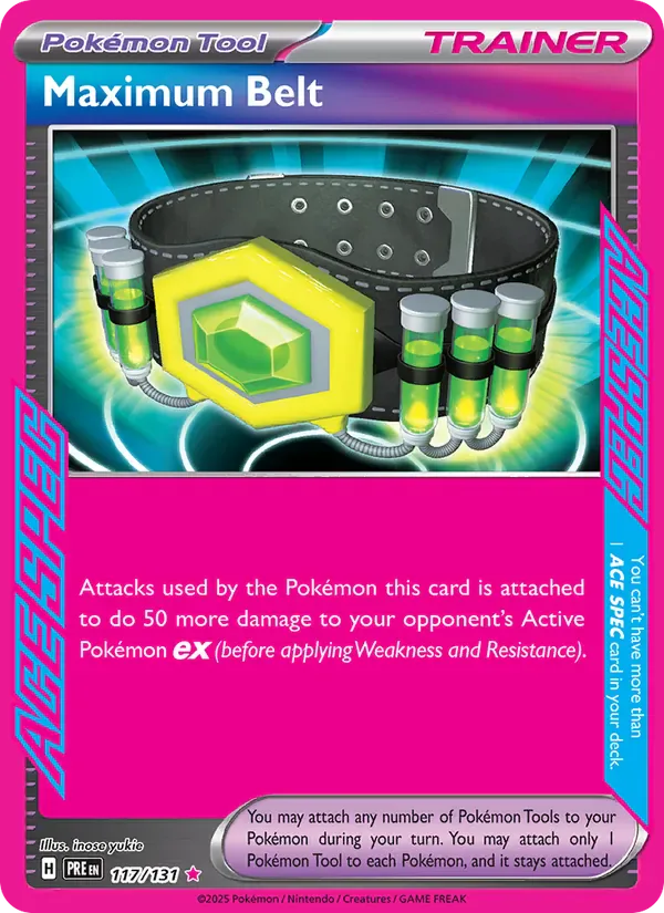 Maximum Belt 117/131 from Prismatic Evolutions