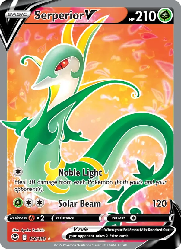 Serperior V 170/195 from Silver Tempest