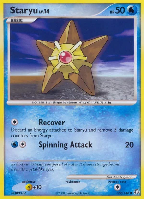 Staryu 122/146 from Legends Awakened