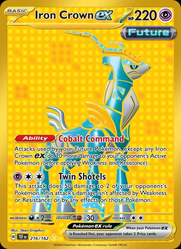 Iron Crown ex 216/162 from Temporal Forces