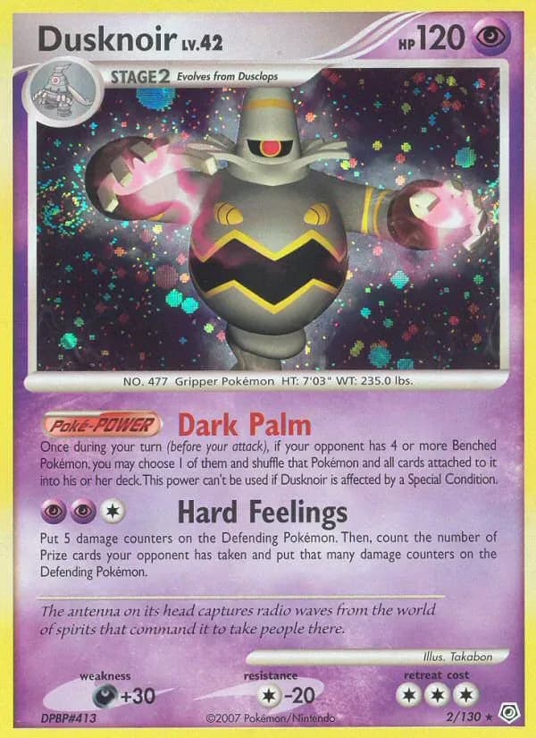 Dusknoir 2/130 from Diamond & Pearl