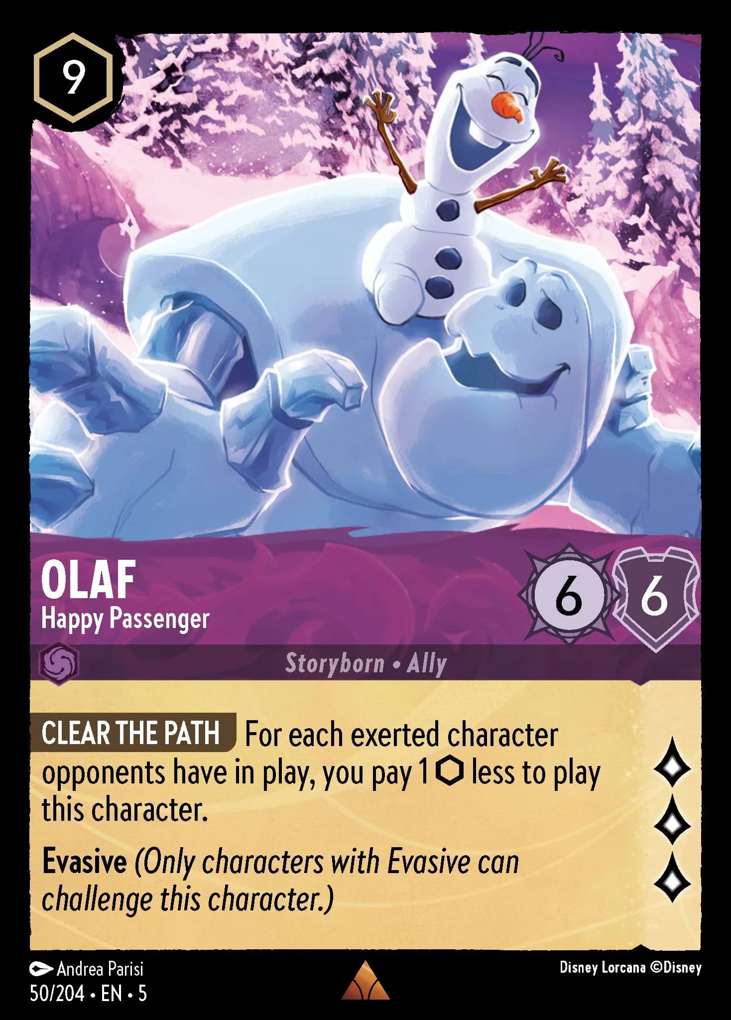 Olaf - Happy Passenger 50/204 from Shimmering Skies