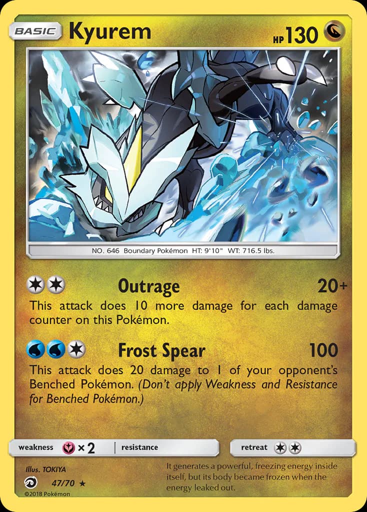 Kyurem 47/70 from Dragon Majesty
