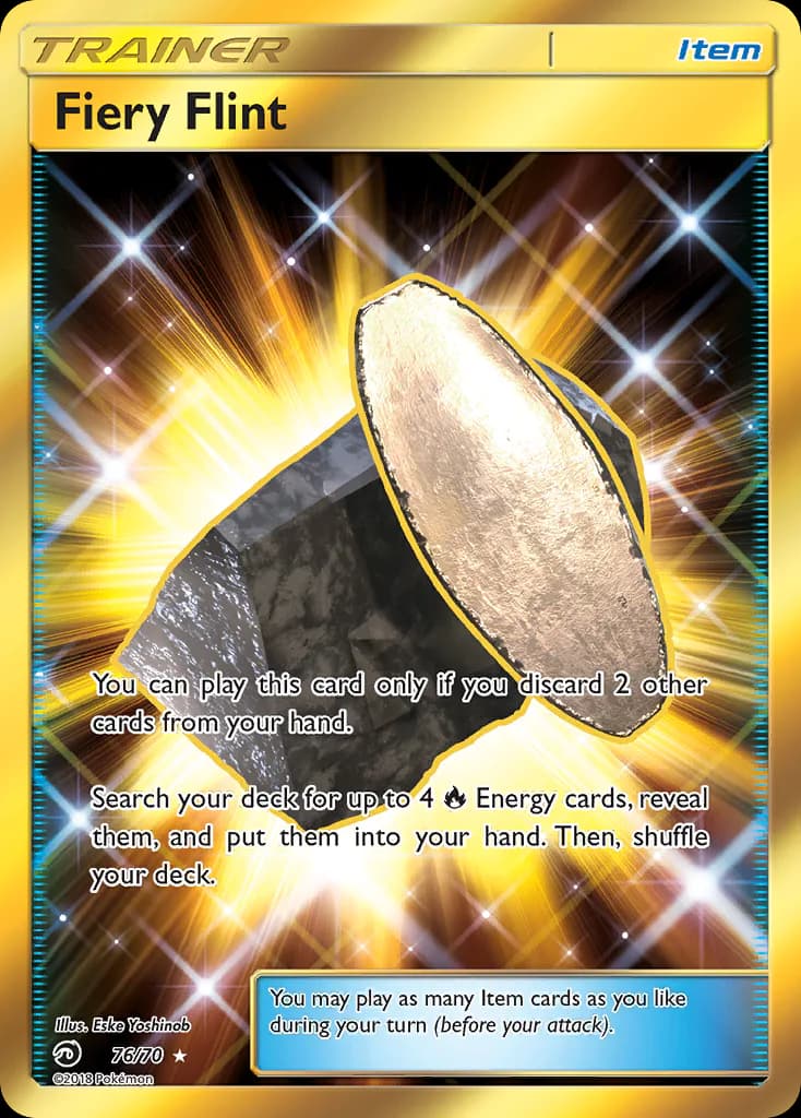 Fiery Flint 76/70 from Dragon Majesty