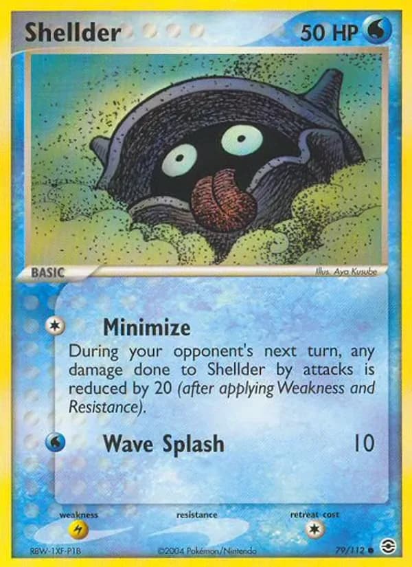 Shellder 79/112 from EX FireRed & LeafGreen