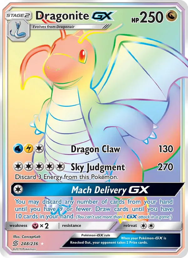 Dragonite GX 248/236 from Unified Minds