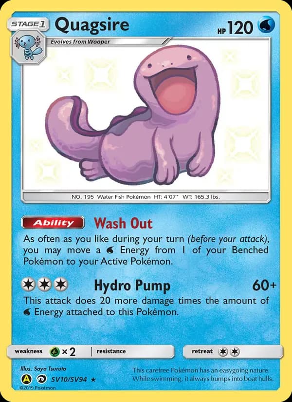 Quagsire SV10/SV94 from Hidden Fates