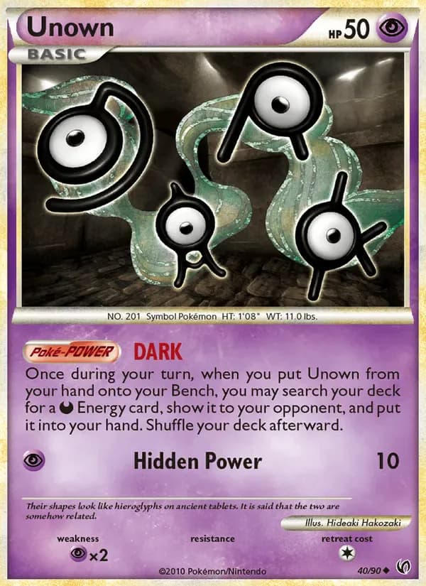 Unown 40/90 from Undaunted