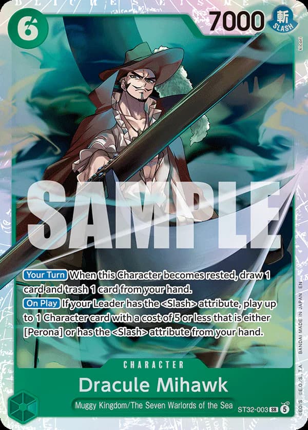 Dracule Mihawk ST32-003 Standard printing