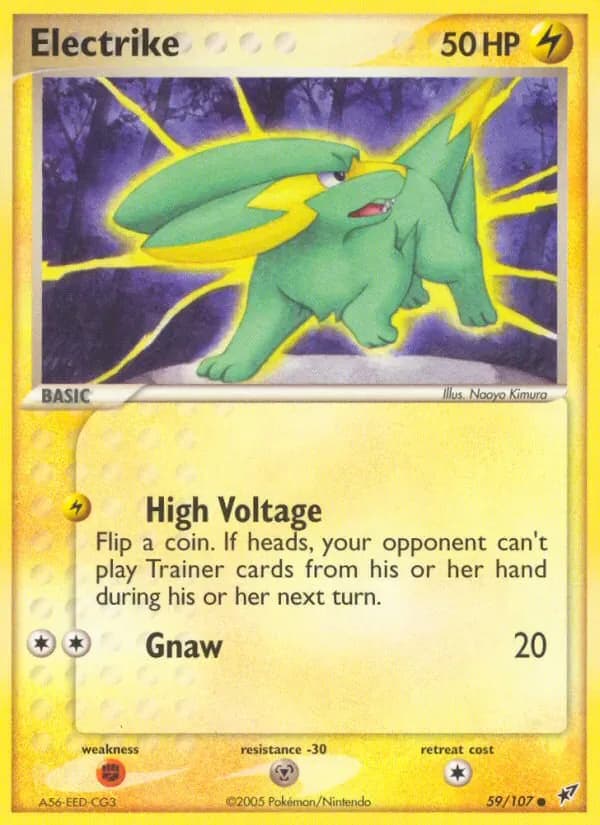 Electrike 59/107 from EX Deoxys
