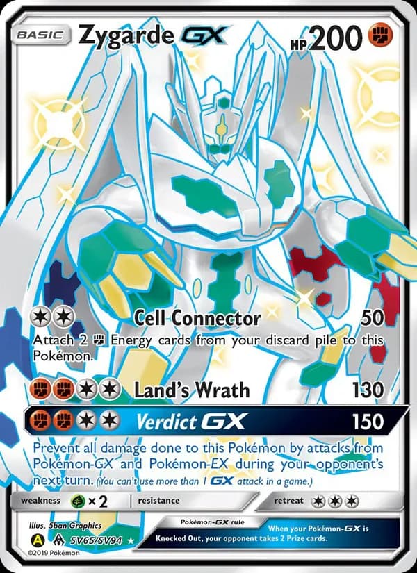 Zygarde-GX SV65/SV94 from Hidden Fates