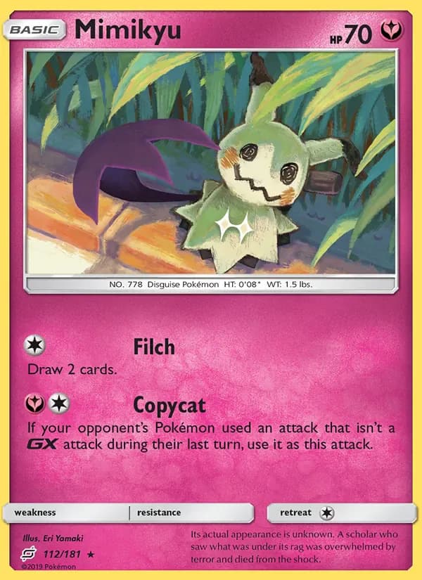 Mimikyu 112/181 from Team Up