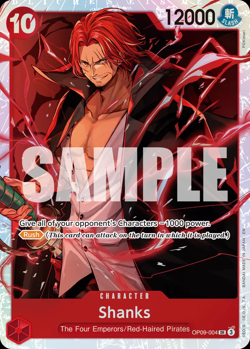 Shanks OP09-004 Official alternate printing r1