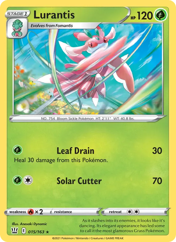 Lurantis 15/163 from Battle Styles