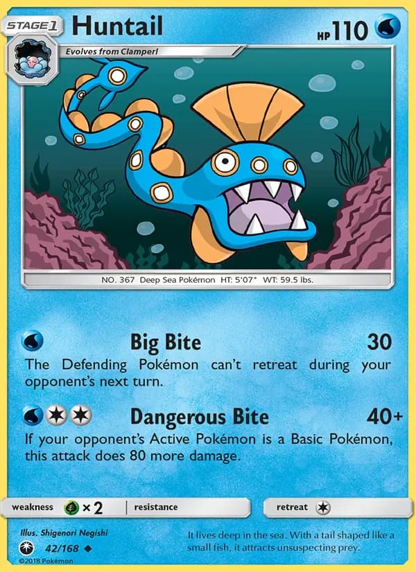 Huntail 42/168 from Celestial Storm