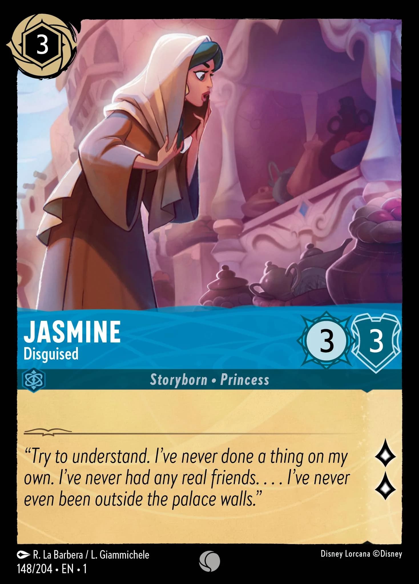 Jasmine - Disguised 148/204 from The First Chapter