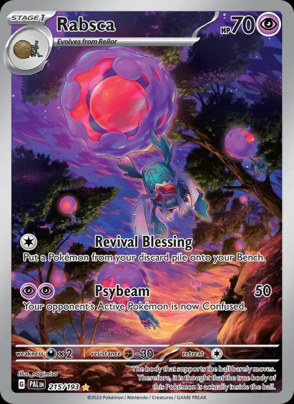 Rabsca 215/193 from Paldea Evolved
