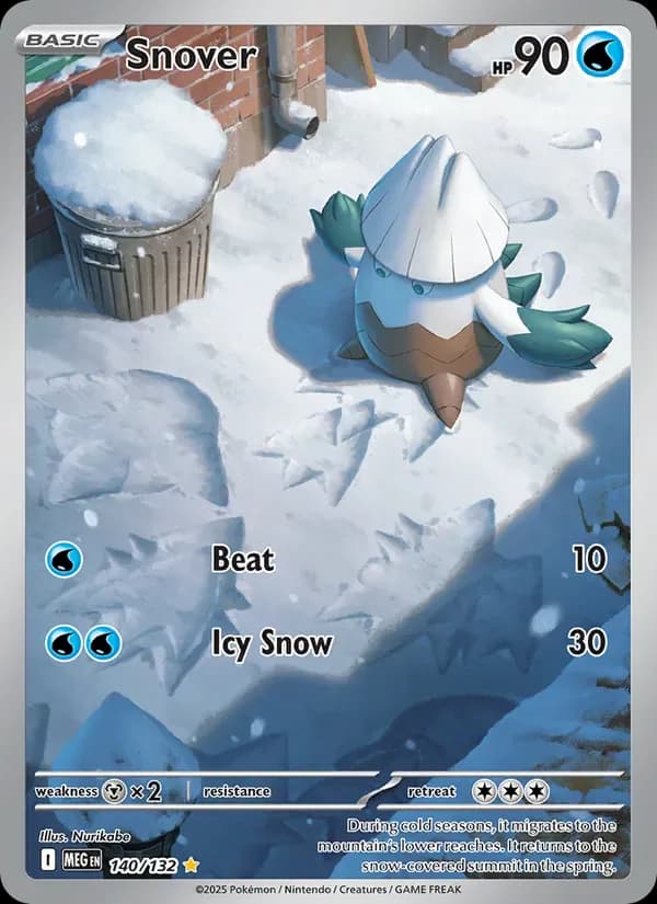 Snover 140/132 from Mega Evolution