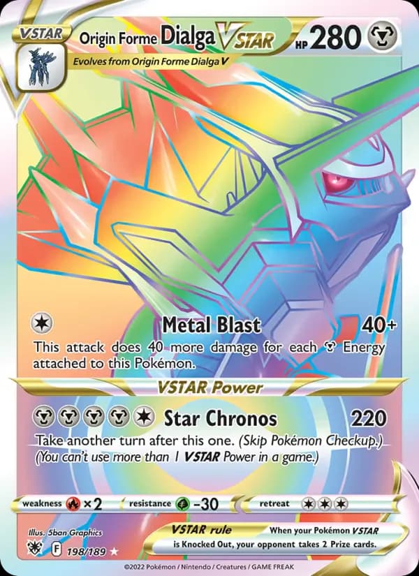 Origin Forme Dialga VSTAR 198/189 from Astral Radiance