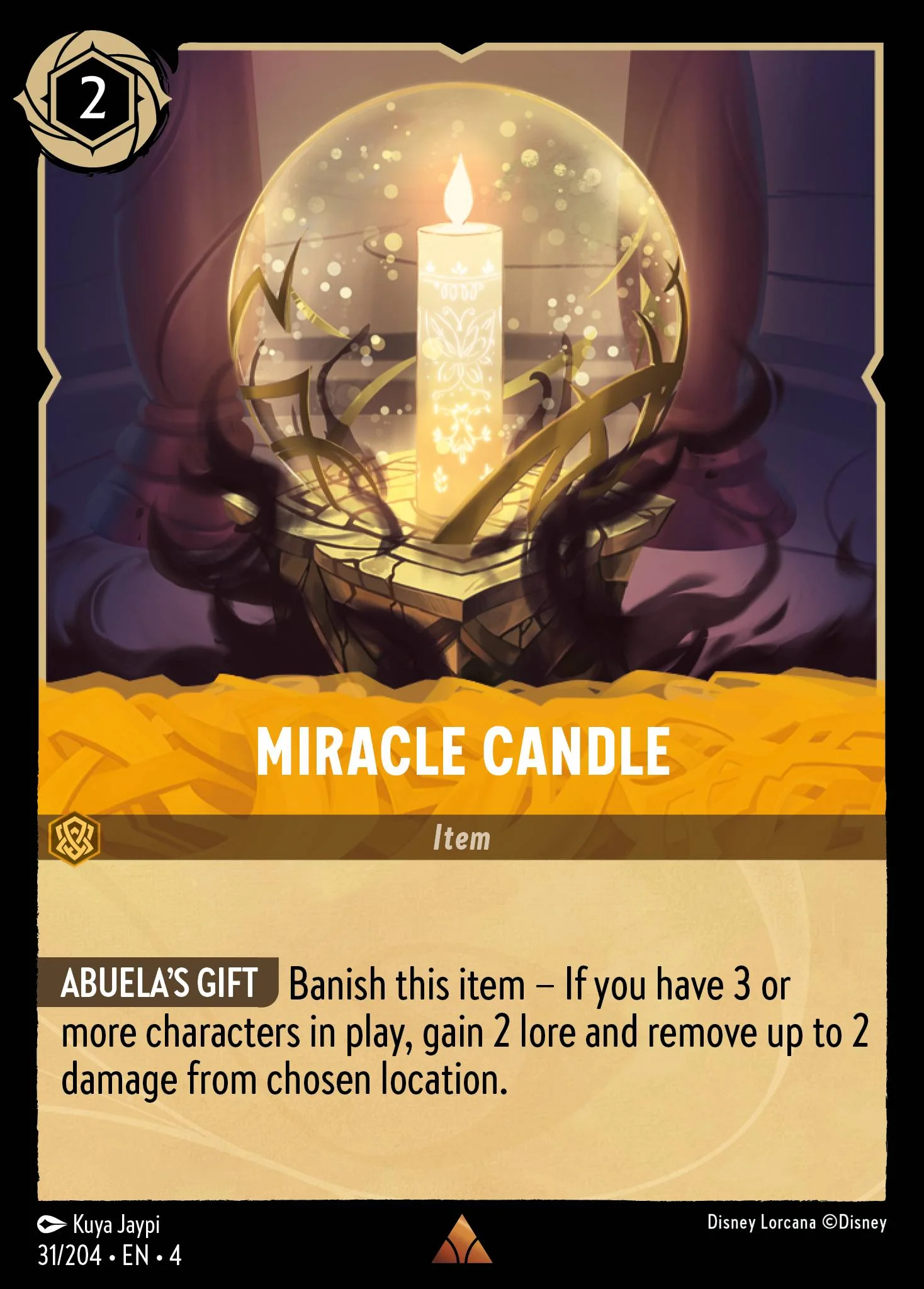 Miracle Candle 31/204 from Ursula's Return
