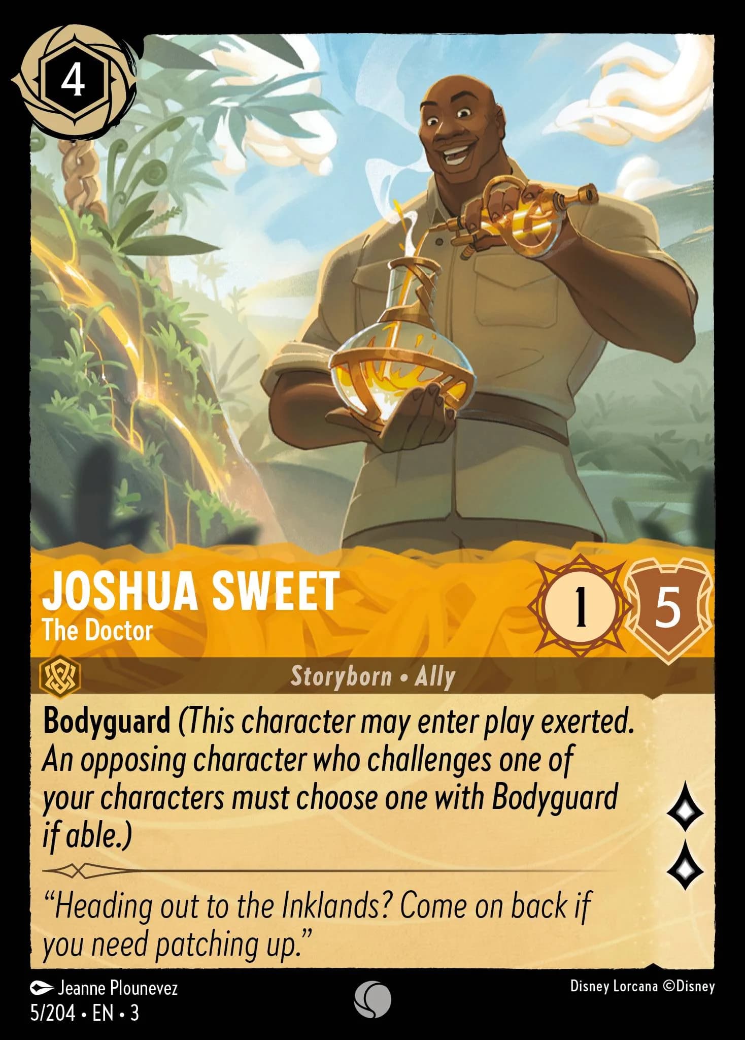 Joshua Sweet - The Doctor 5/204 from Into the Inklands