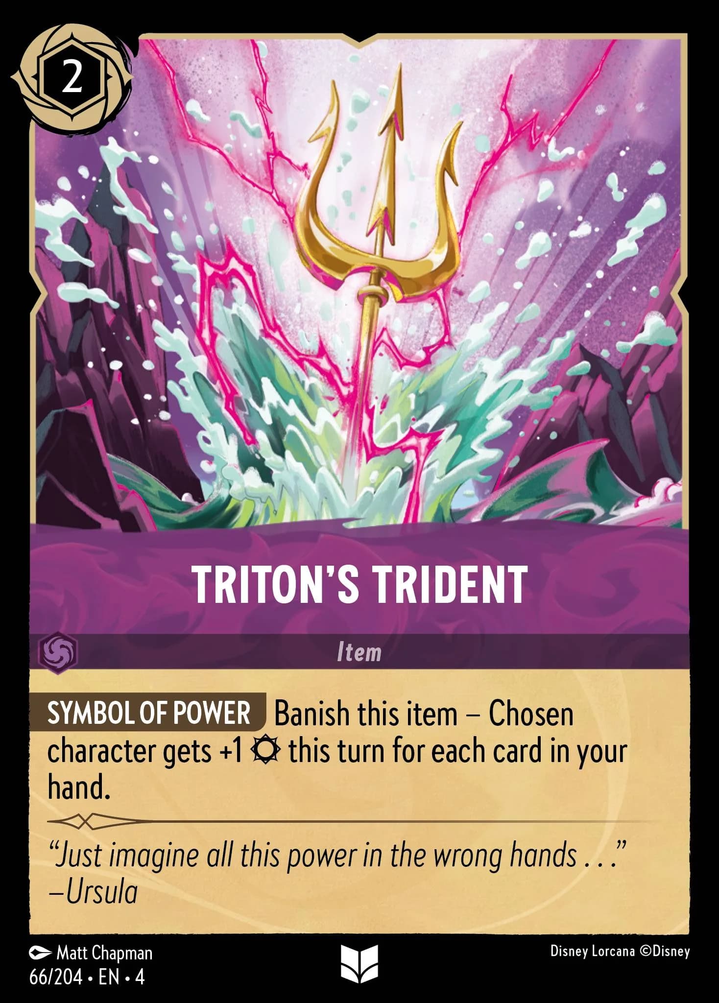 Triton's Trident 66/204 from Ursula's Return