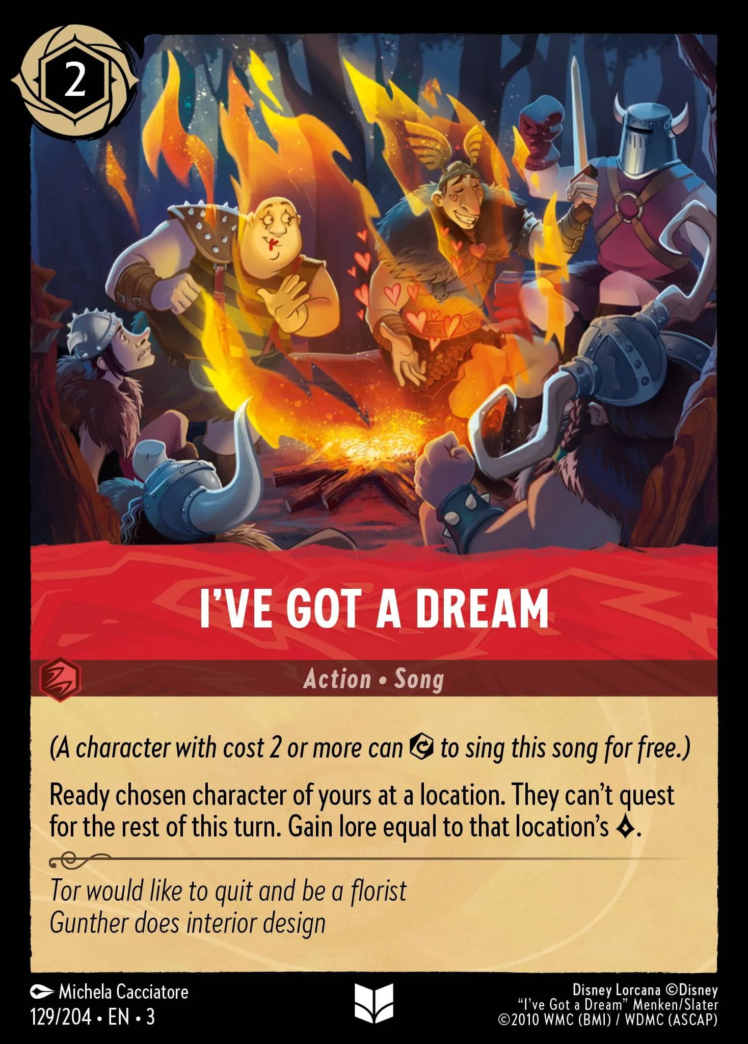 I've Got a Dream 129/204 from Into the Inklands
