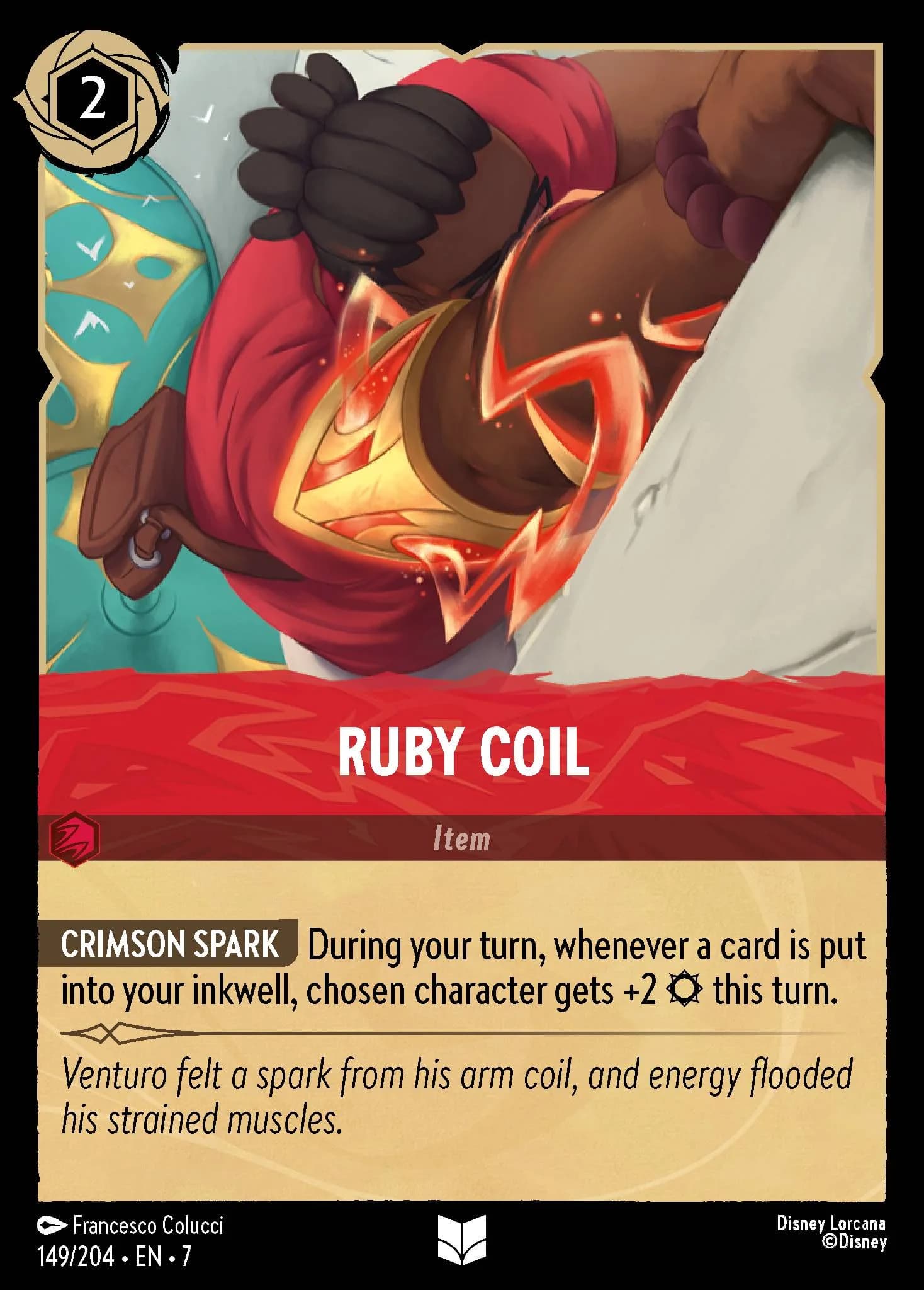 Ruby Coil 149/204 from Archazia's Island