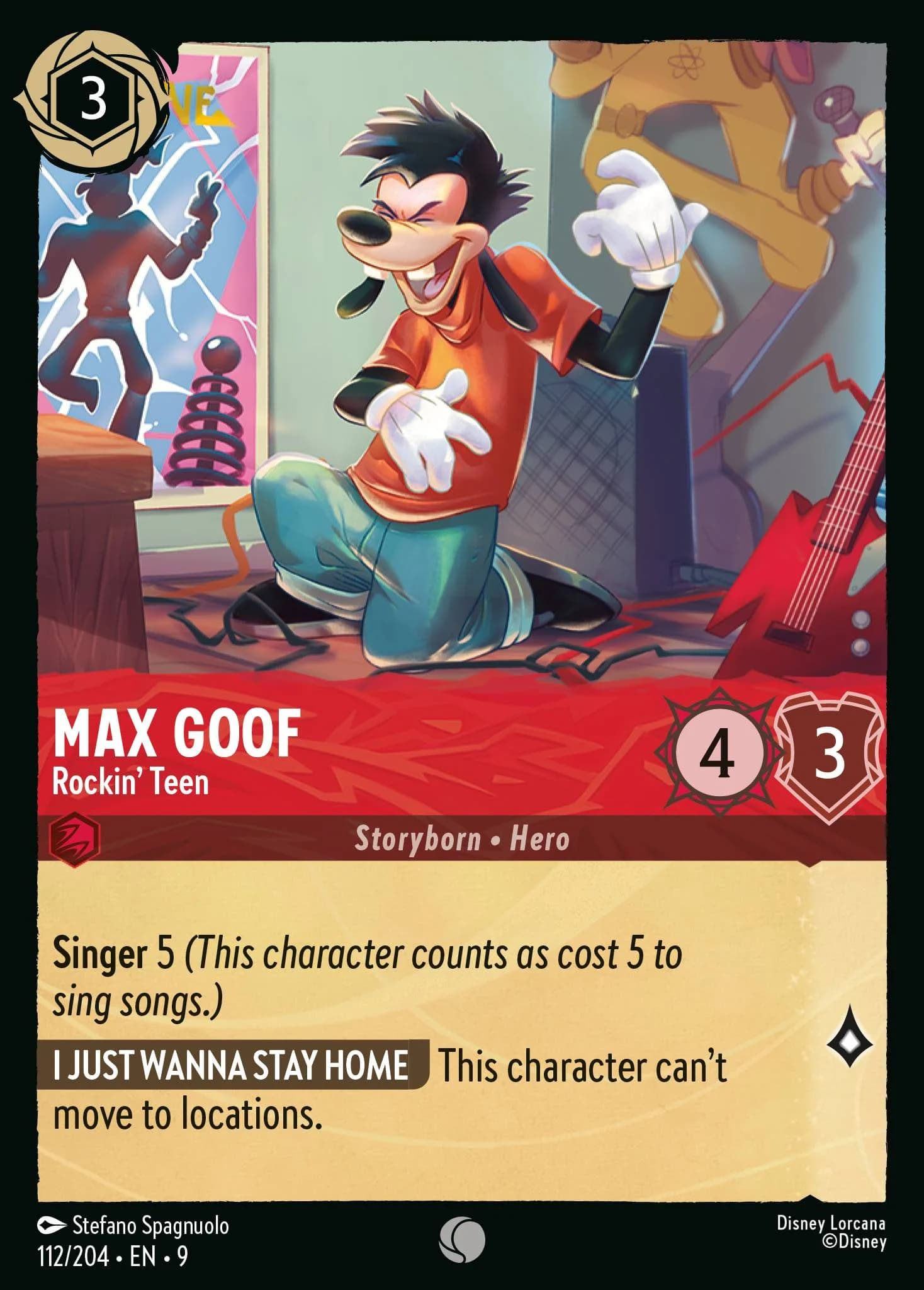 Max Goof - Rockin' Teen 112/204 from Fabled