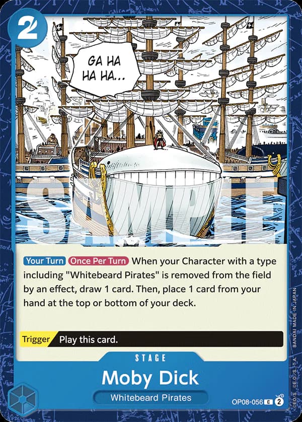 Moby Dick OP08-056 Standard printing