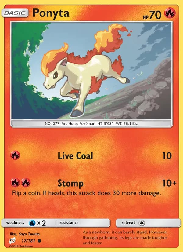 Ponyta 17/181 from Team Up