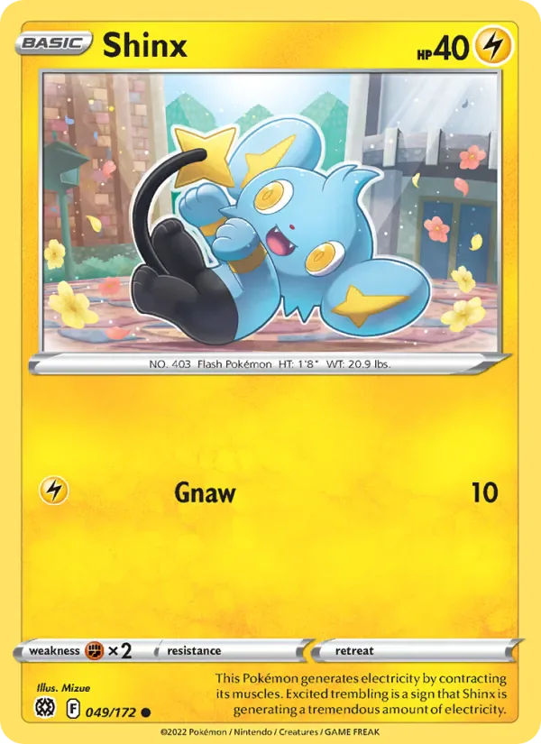 Shinx 049/172 from Brilliant Stars