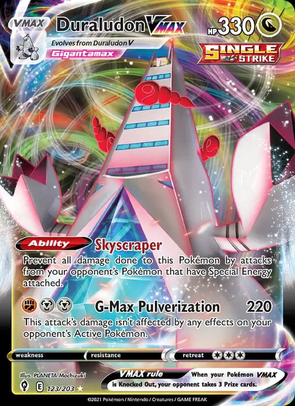 Duraludon VMAX 123/203 from Evolving Skies