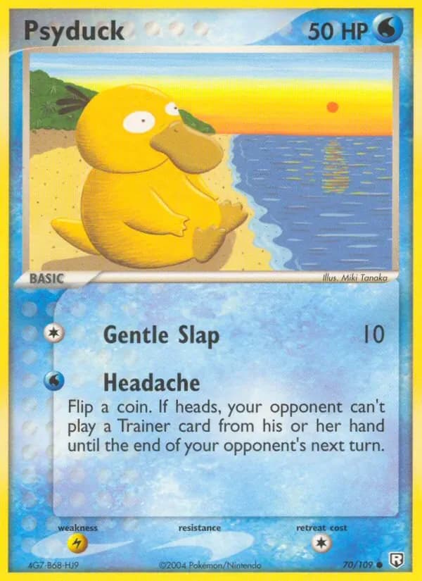 Psyduck 70/109 from EX Team Rocket Returns