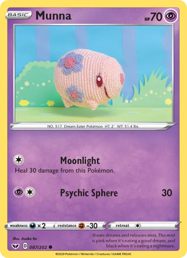 Munna 87/202 from Sword & Shield