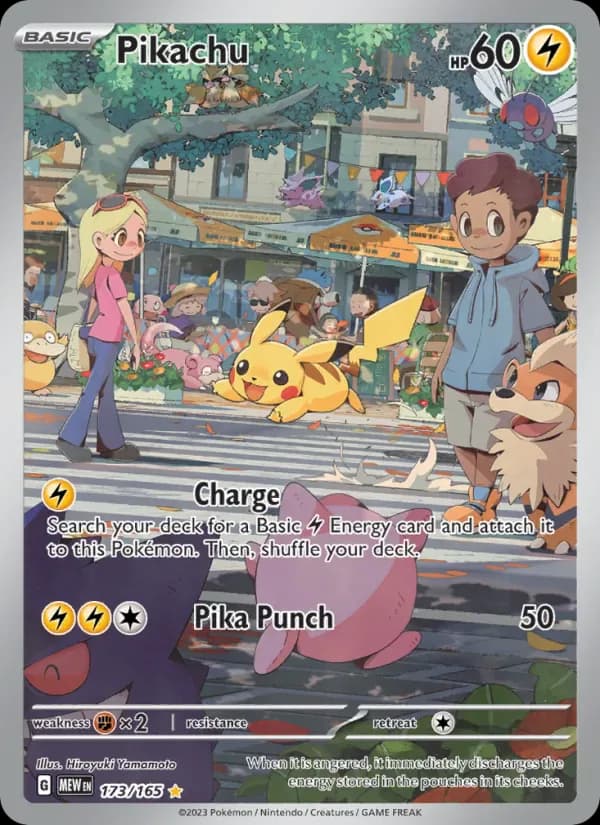 Pikachu 173/165 from Pokemon 151
