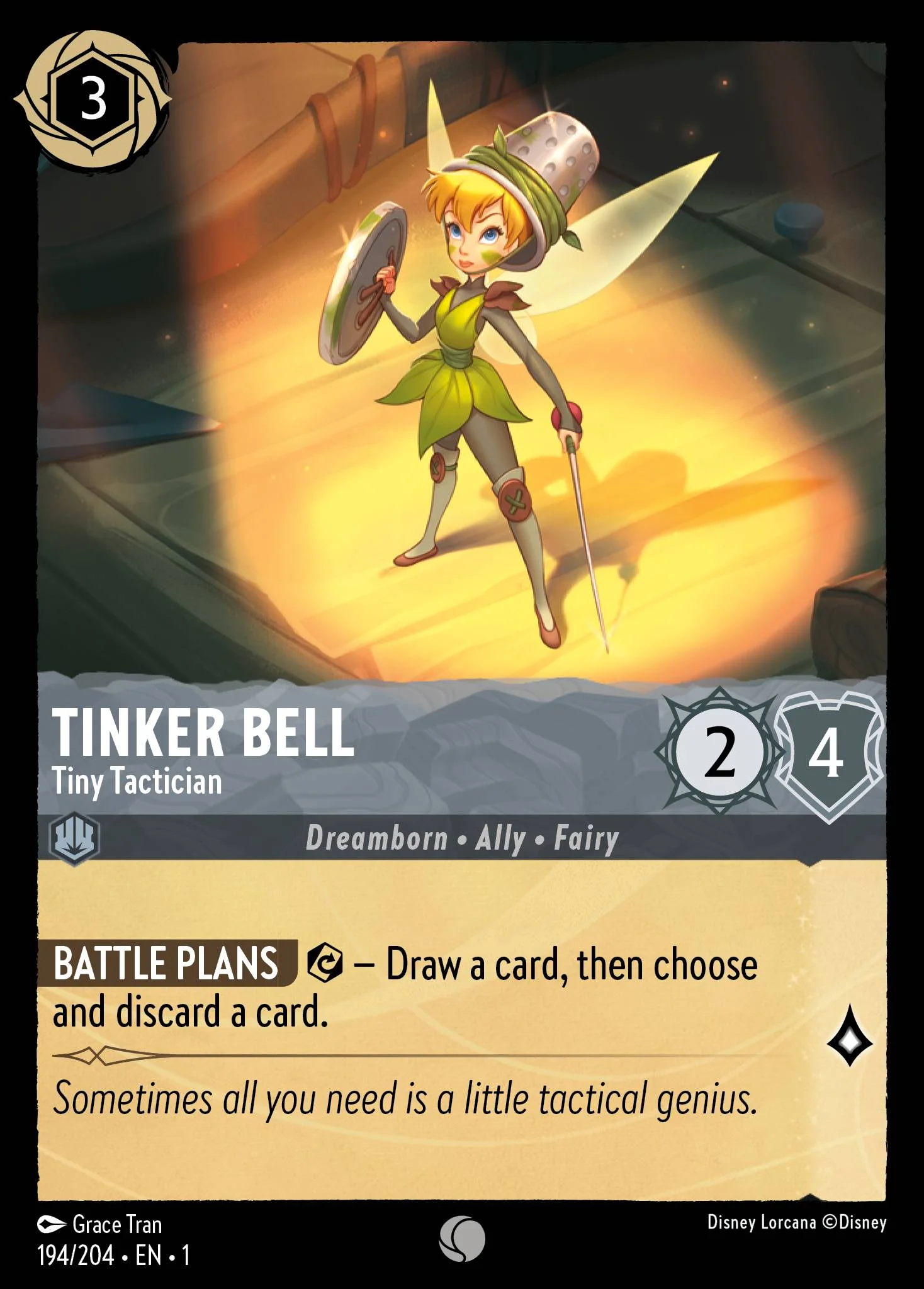 Tinker Bell - Tiny Tactician 194/204 from The First Chapter