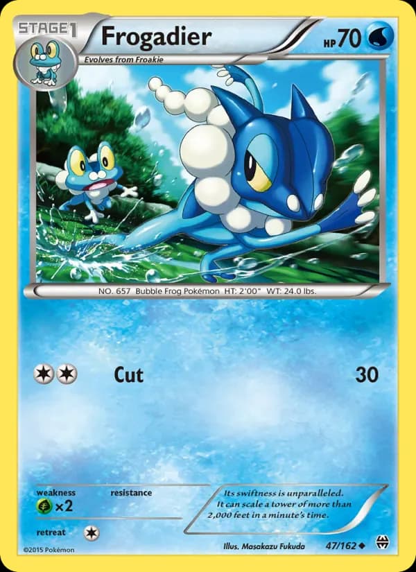 Frogadier 47/162 from BREAKthrough