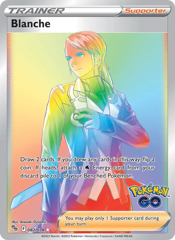 Blanche 082/78 from Pokemon GO