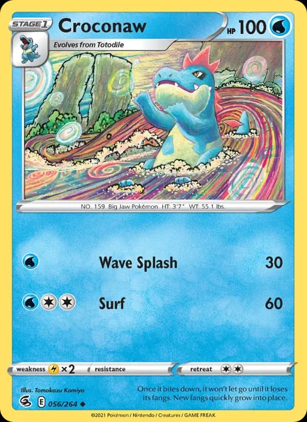 Croconaw 56/264 from Fusion Strike
